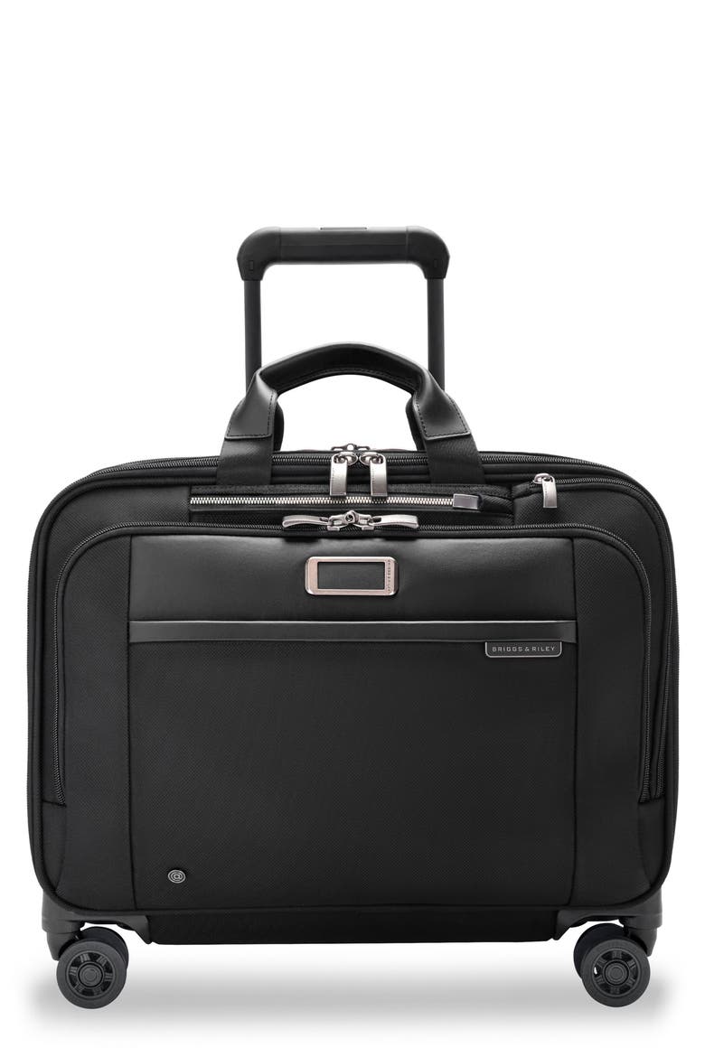 @Work Large Spinner Brief, Main, color, BLACK