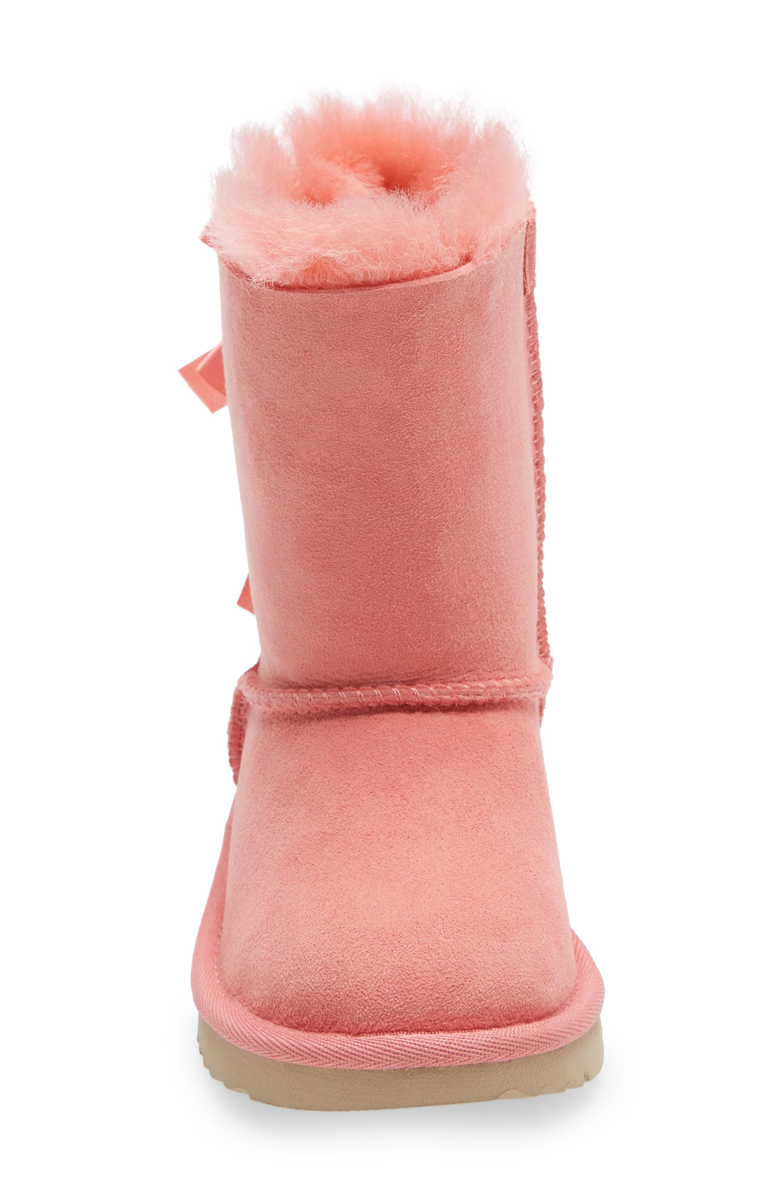UGG<sup>®</sup> Bailey Bow II Genuine Shearing Boot, Alternate, color, Pink Blossom