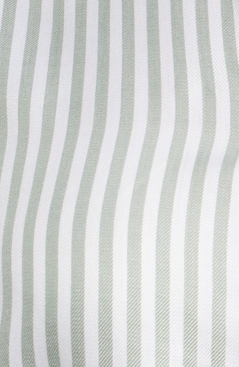 beachlunchlounge Eden Long Sleeve Button-Up Shirt, Alternate, color, Kale