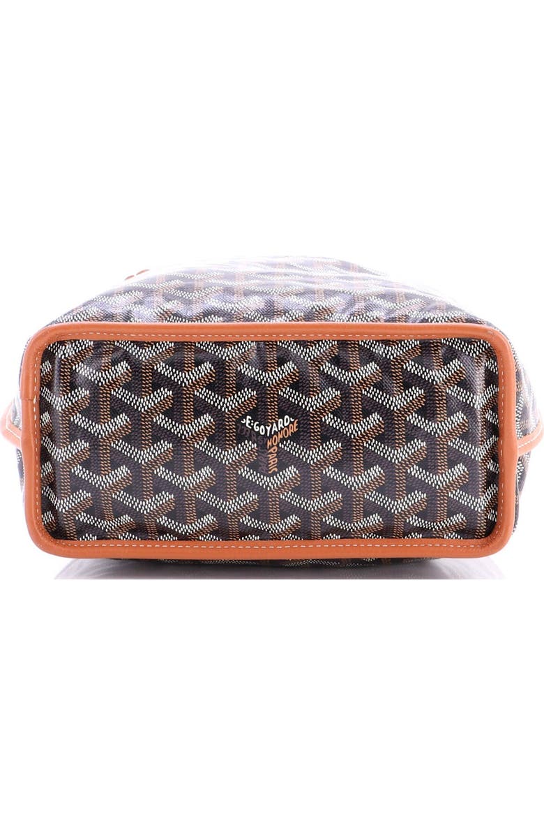 Pre-Owned Goyard Anjou Reversible Tote Coated Canvas Mini, Alternate, color, Brown