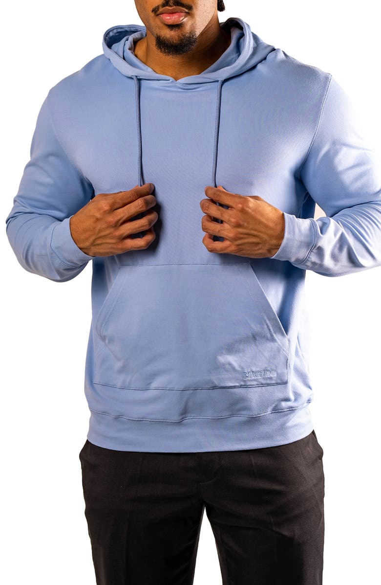 Maceoo HOODIE CASPER27 BLUE, Alternate, color, Blue