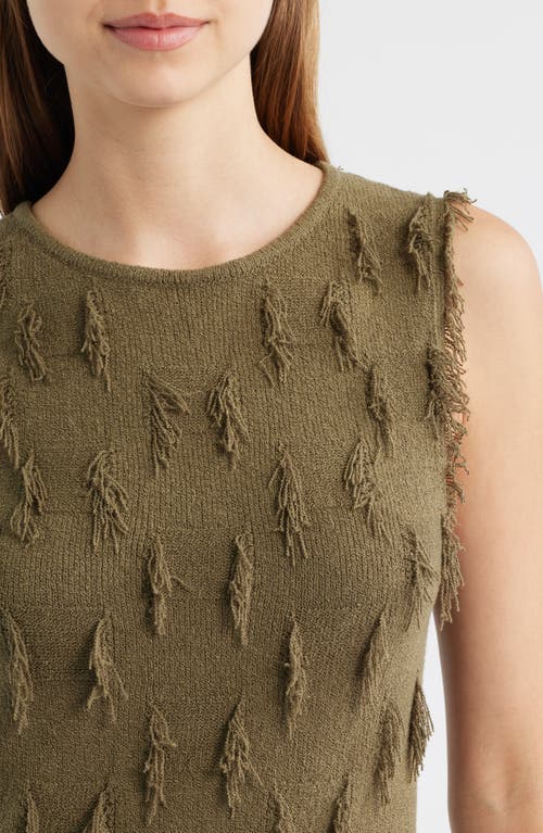 Rails Vidana Texture Sweater Vest In Green