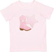 Sweet Wink Bandana Cowgirl Patch Western Short Sleeve T-Shirt
