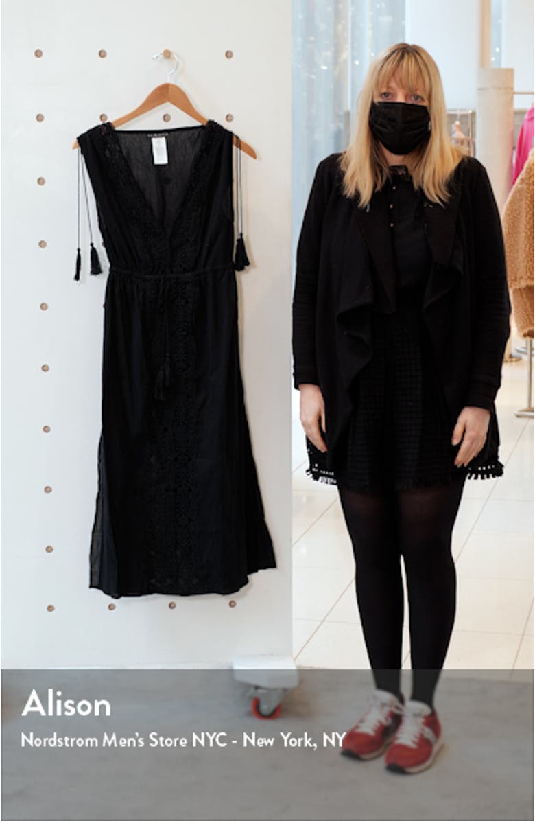 Island Fare Midi Cover-Up Dress, sales video thumbnail