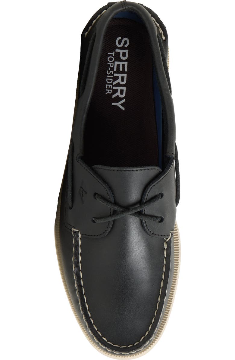 Sperry Authentic Original 2-Eye Lug Sole Boat Shoe, Alternate, color, Black