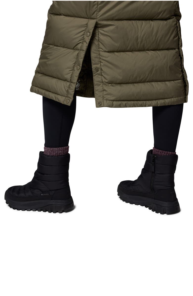 Columbia Pike Lake III Water Repellent Insulated Recycled Polyester Puffer Coat, Alternate, color, Stone Green