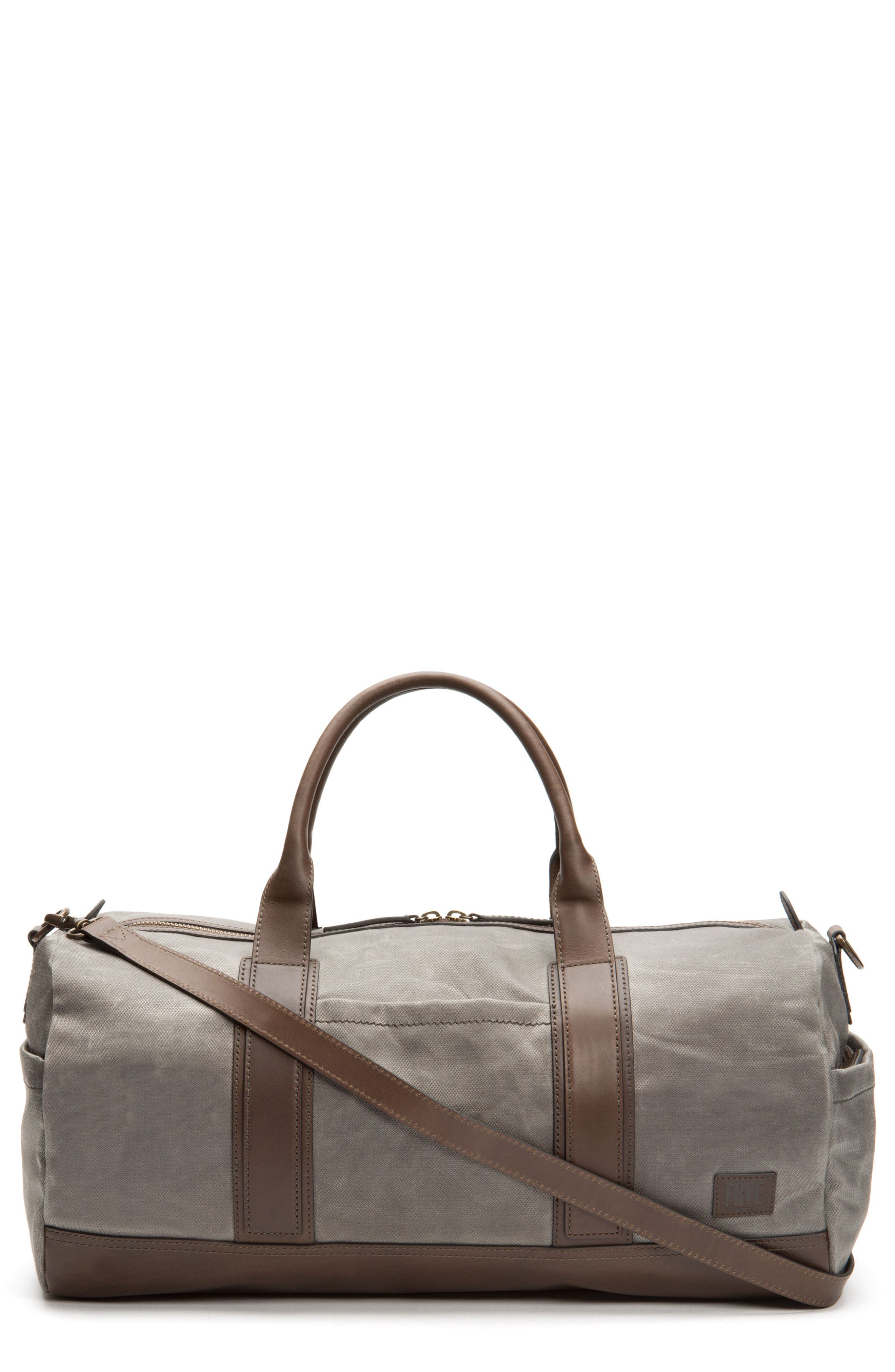 Frye Carter Duffel Bag, Main, color, 