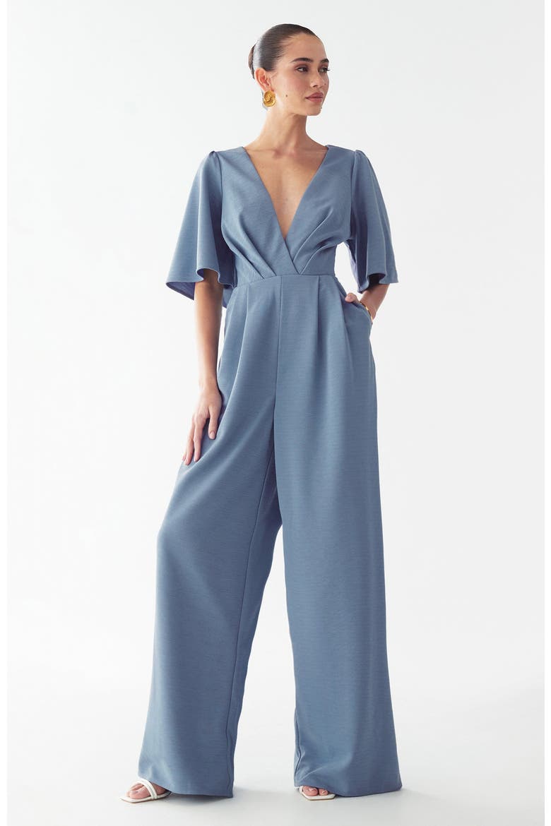 Omaha Jumpsuit, Alternate, color, Steel Blue