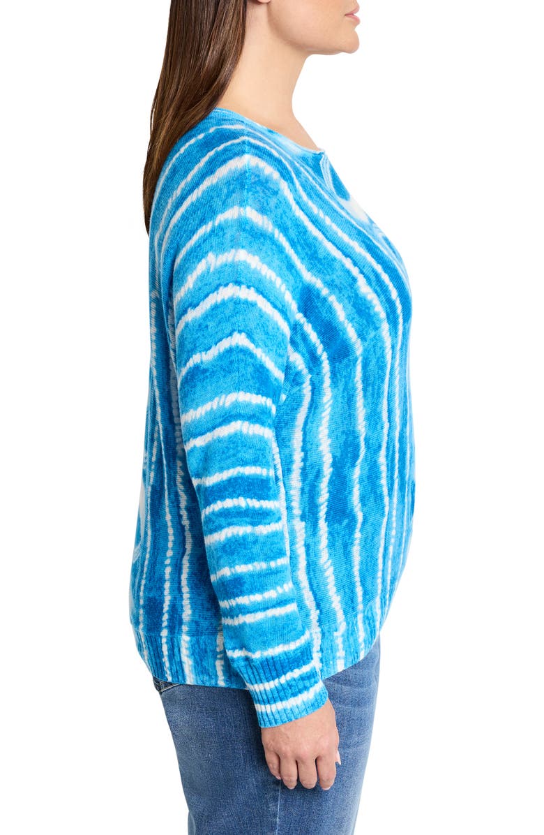NIC+ZOE Shifting Tide Supersoft Sweater, Alternate, color, Blue Multi