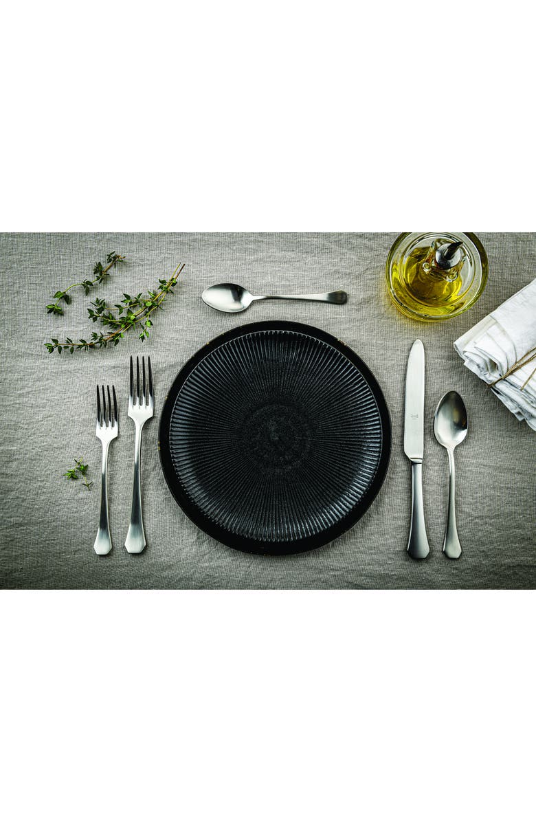 Mepra Moretto Flatware Set - 20 Pieces, Alternate, color, Ice Silver