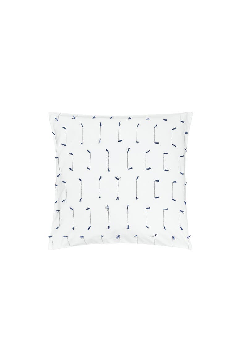 Mel Pillow Sham Collection, Alternate, color, White