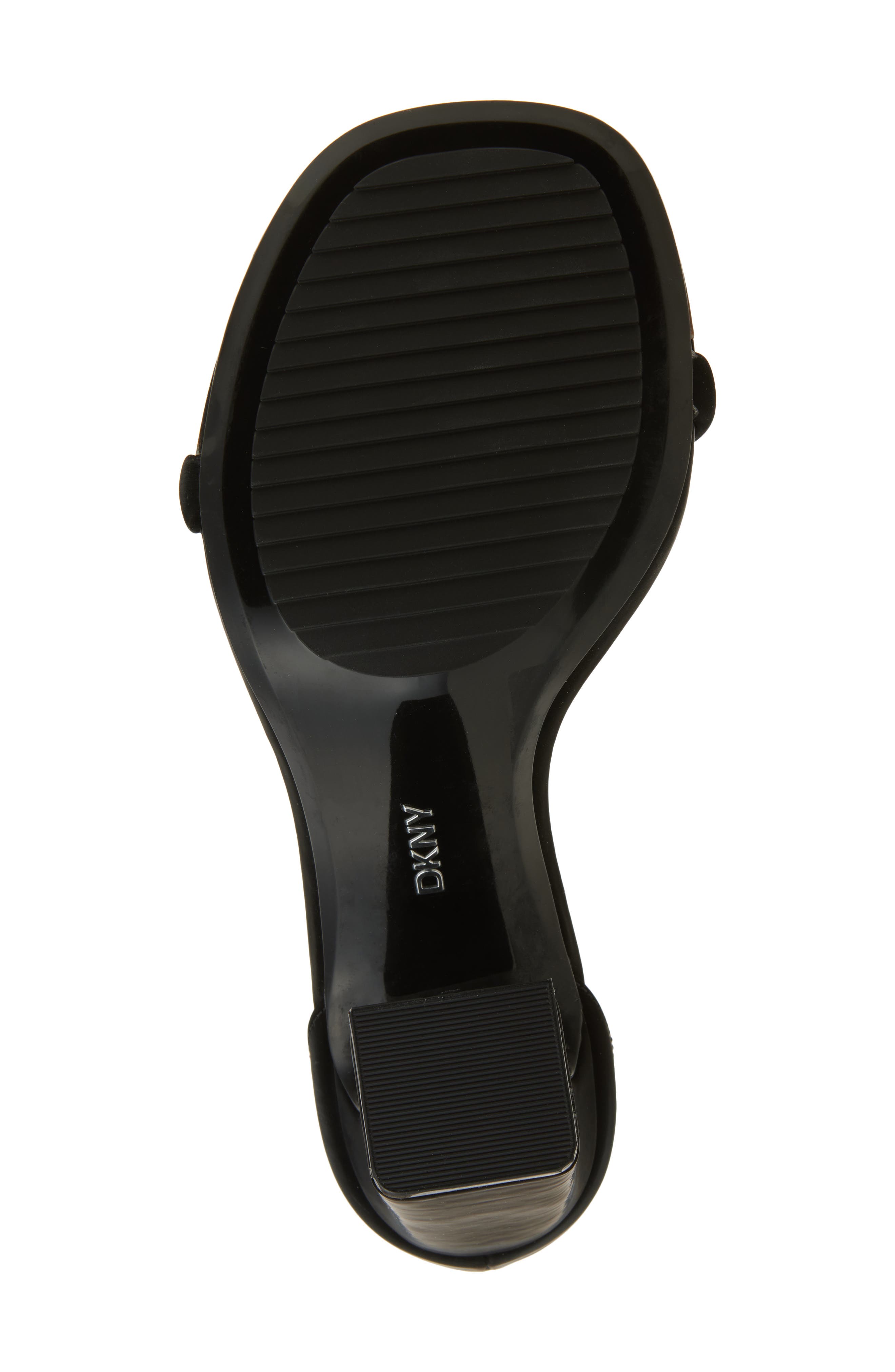 DKNY Walker Ankle Strap Sandal, Alternate, color, Black