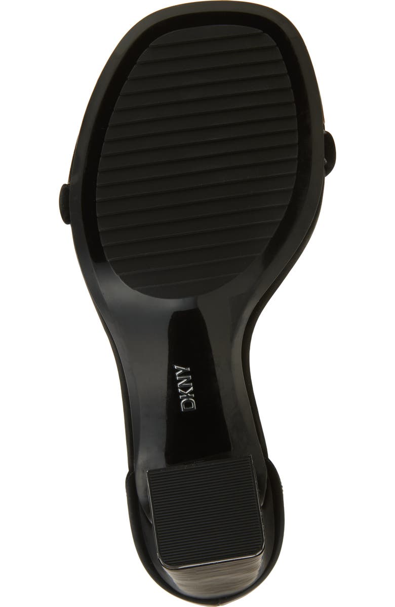 DKNY Walker Ankle Strap Sandal, Alternate, color, Black