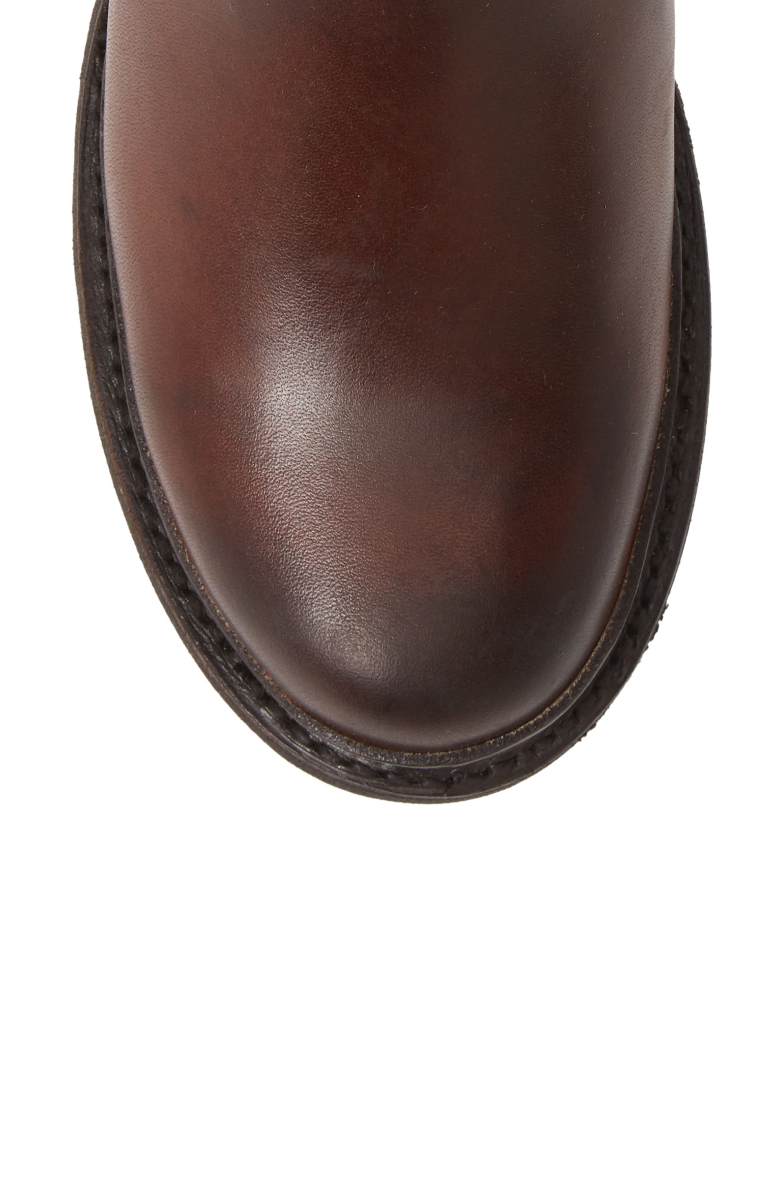Veronica Weatherproof Genuine Shearling Boot, Alternate, color, REDWOOD LEATHER