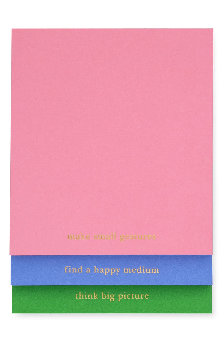 Kate Spade New York stacked notepad set, Main, color,