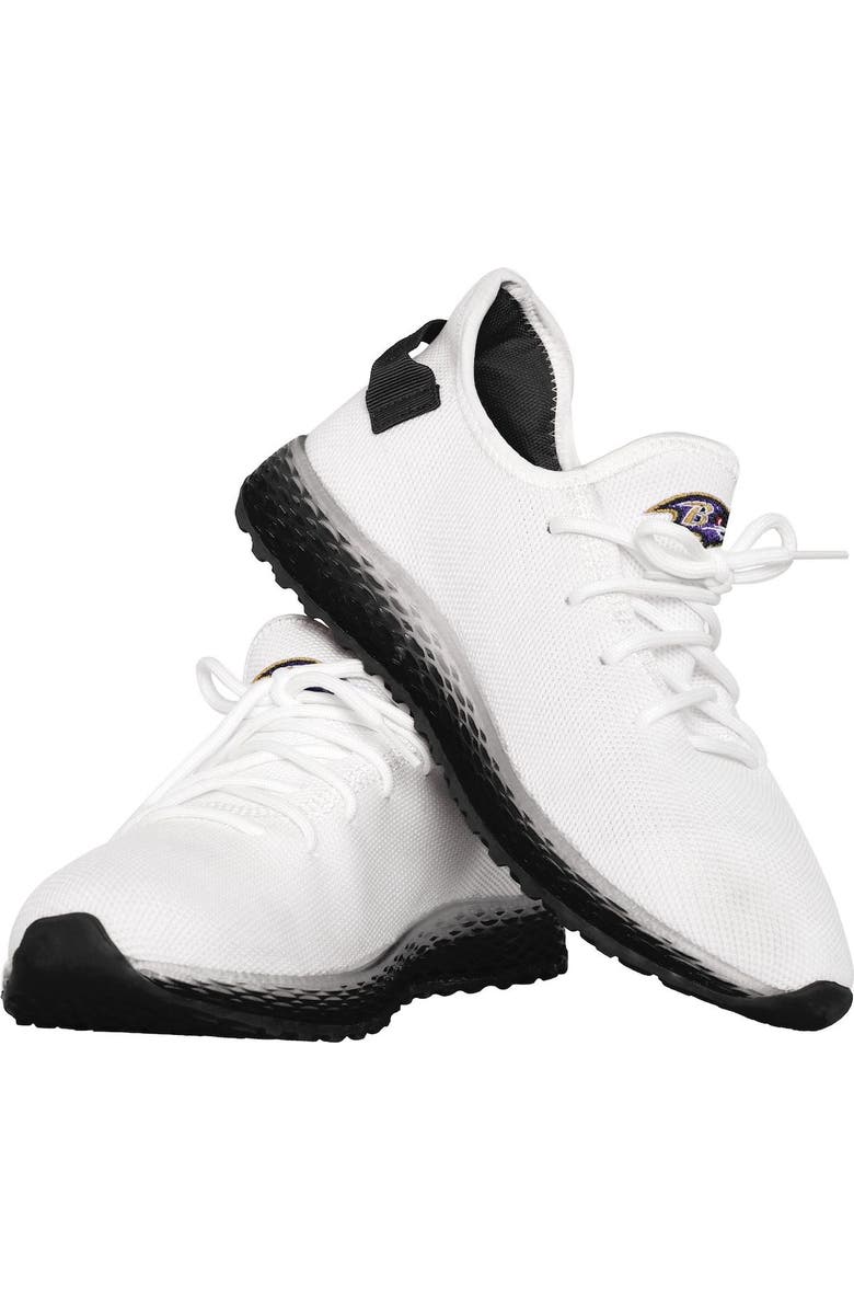 FOCO Men's FOCO Baltimore Ravens Gradient Sole Knit Sneakers, Alternate, color,