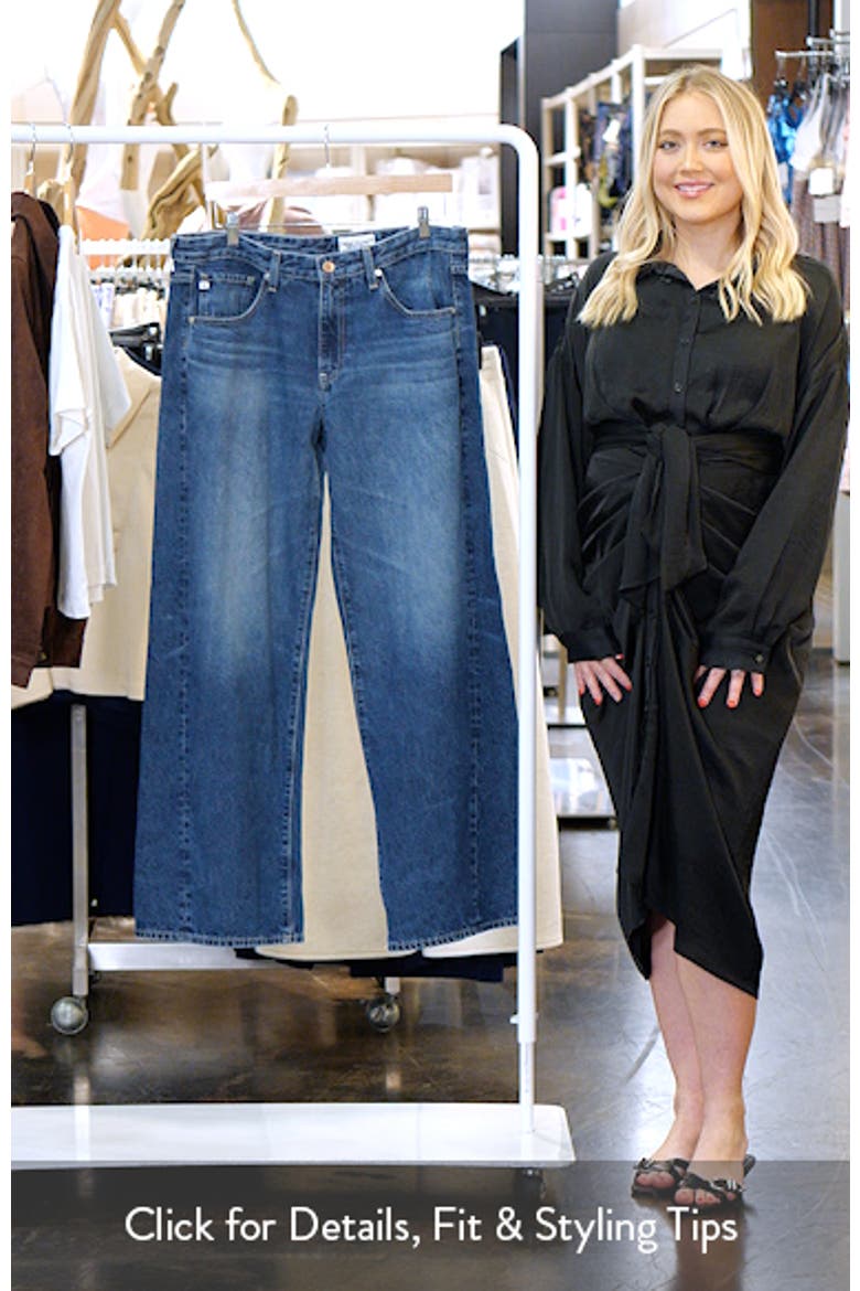 Adria Low Rise Wide Leg Jeans video