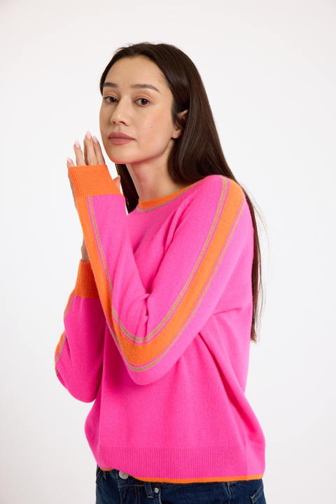 Long Sleeve 100% Cashmere Sweater