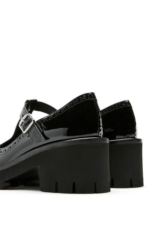 La Canadienne Tree Waterproof T-strap Shoe In Black