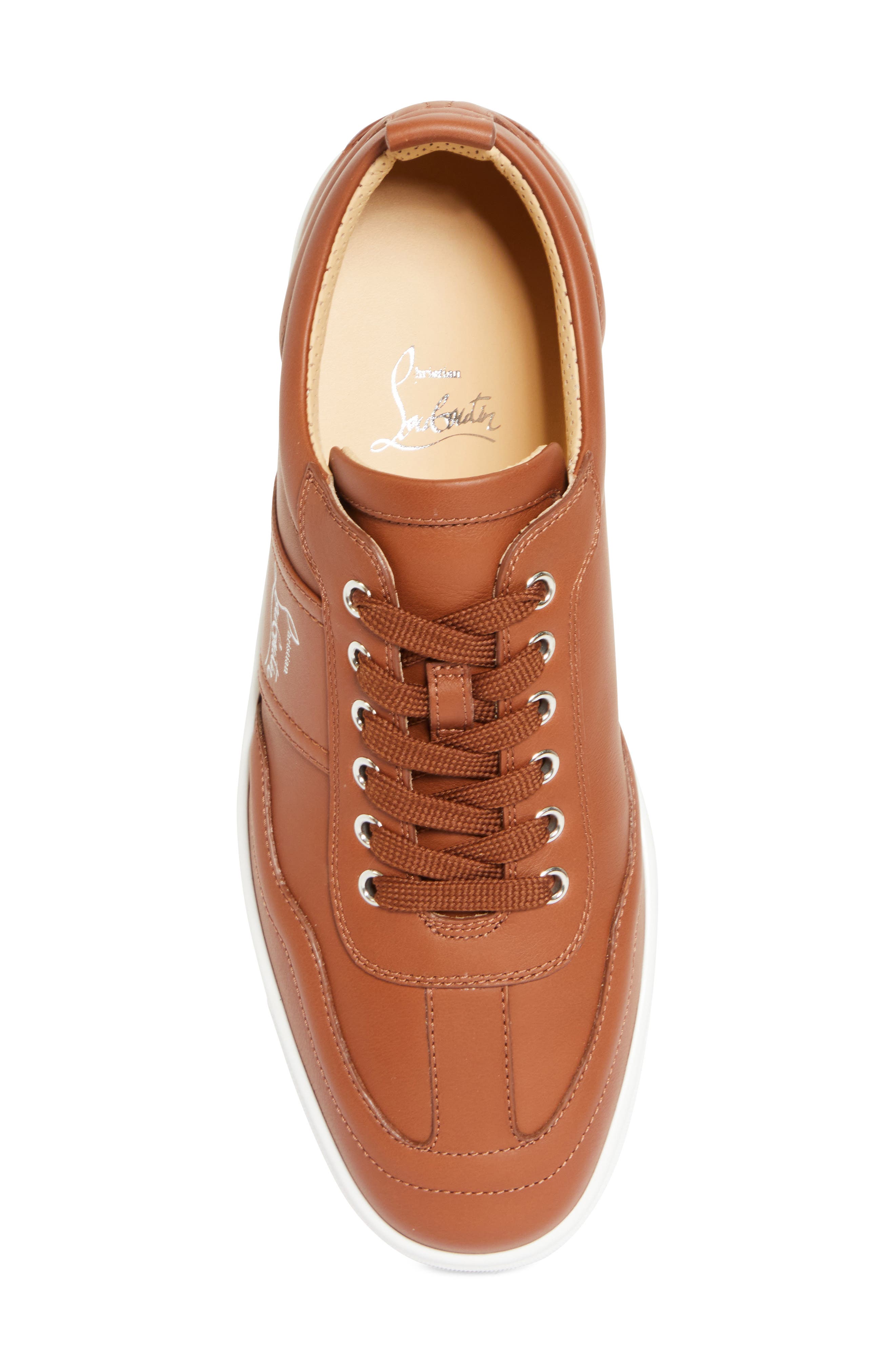 Christian Louboutin Retero Sneaker, Alternate, color, Cuoio