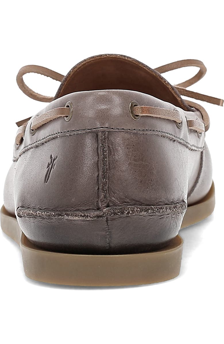 Frye Mason Boat Shoe, Alternate, color, Steel