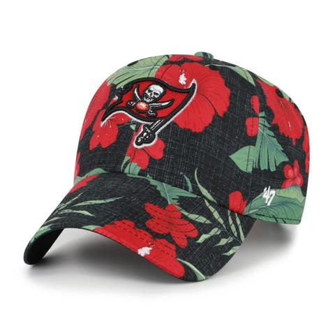 Men's '47 Black Tampa Bay Buccaneers Beach Side Clean Up Adjustable Hat