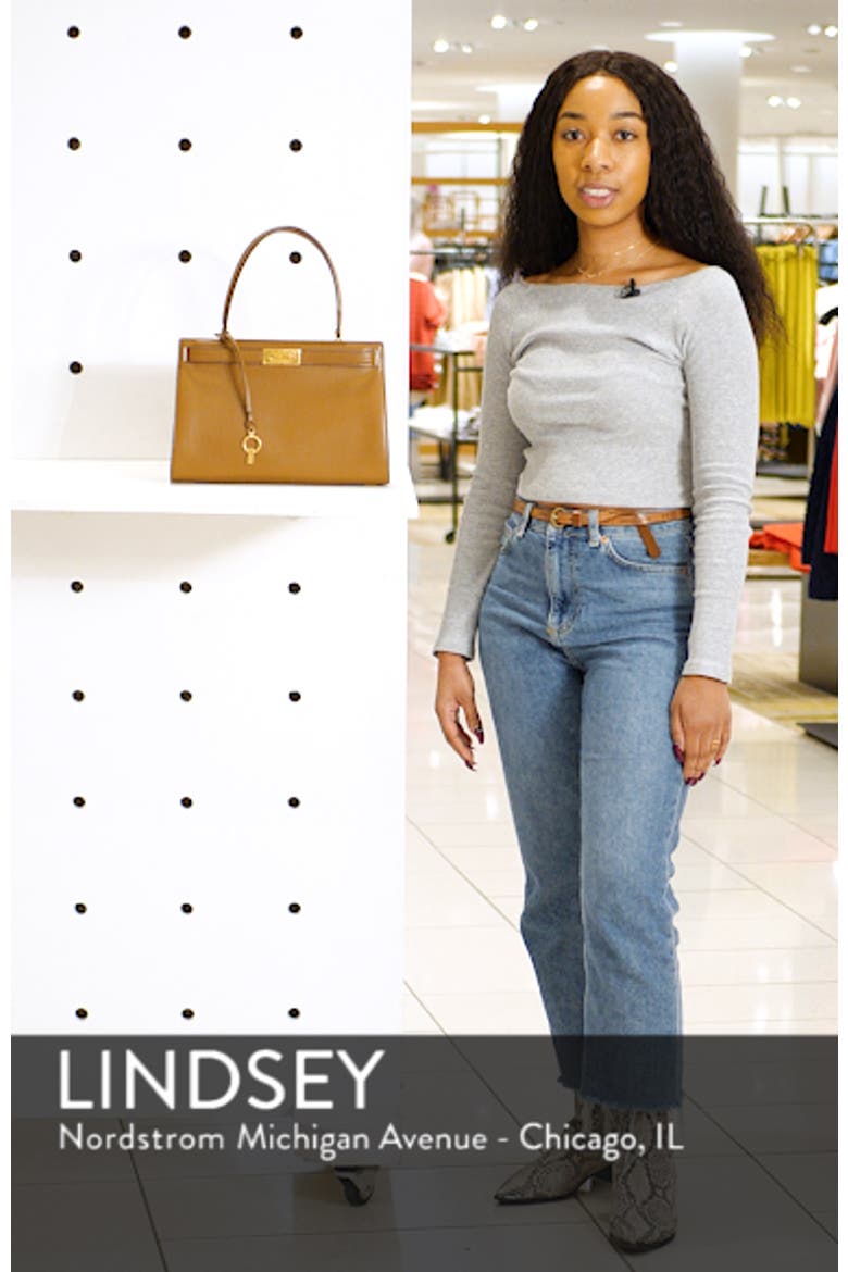 Small Lee Radziwill Leather Bag video