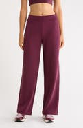 Zella Cozy Luxe High Waist Straight Leg Pants