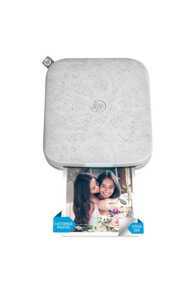 Sprocket 3x4 Instant Photo Printer, Prints 3.5x4.25 Photos from iOS & Android, Main, color, White