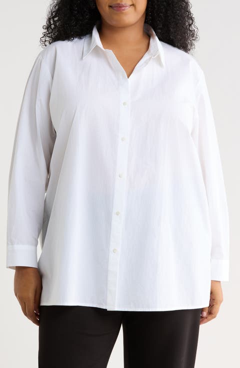 Classic Collar Cotton Shirt