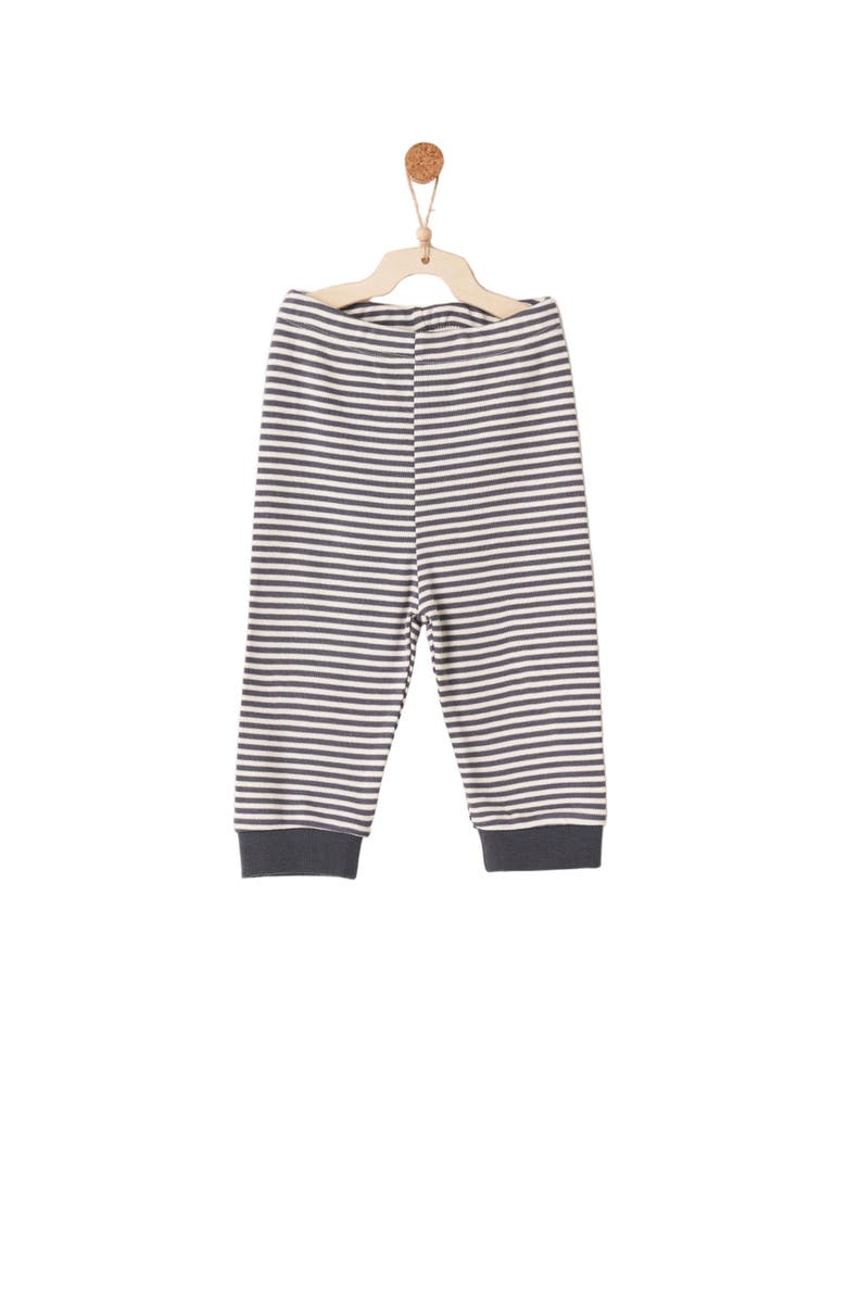 Andy Wawa Stripe PJ Set, Alternate, color, Grey