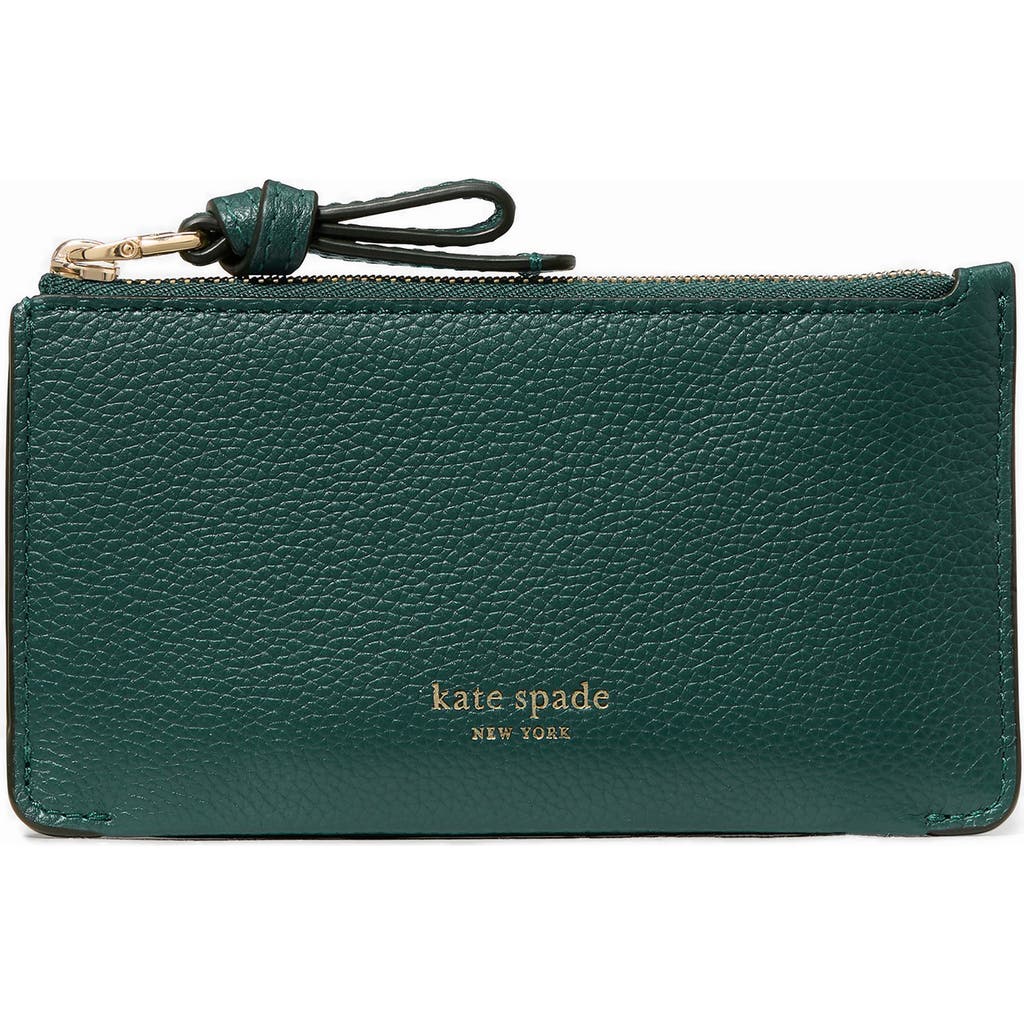 Kate Spade New York Loop Pebbled Leather Card Case