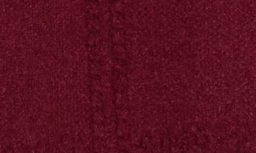 Cyrus Textured Sweater Jacket In Red