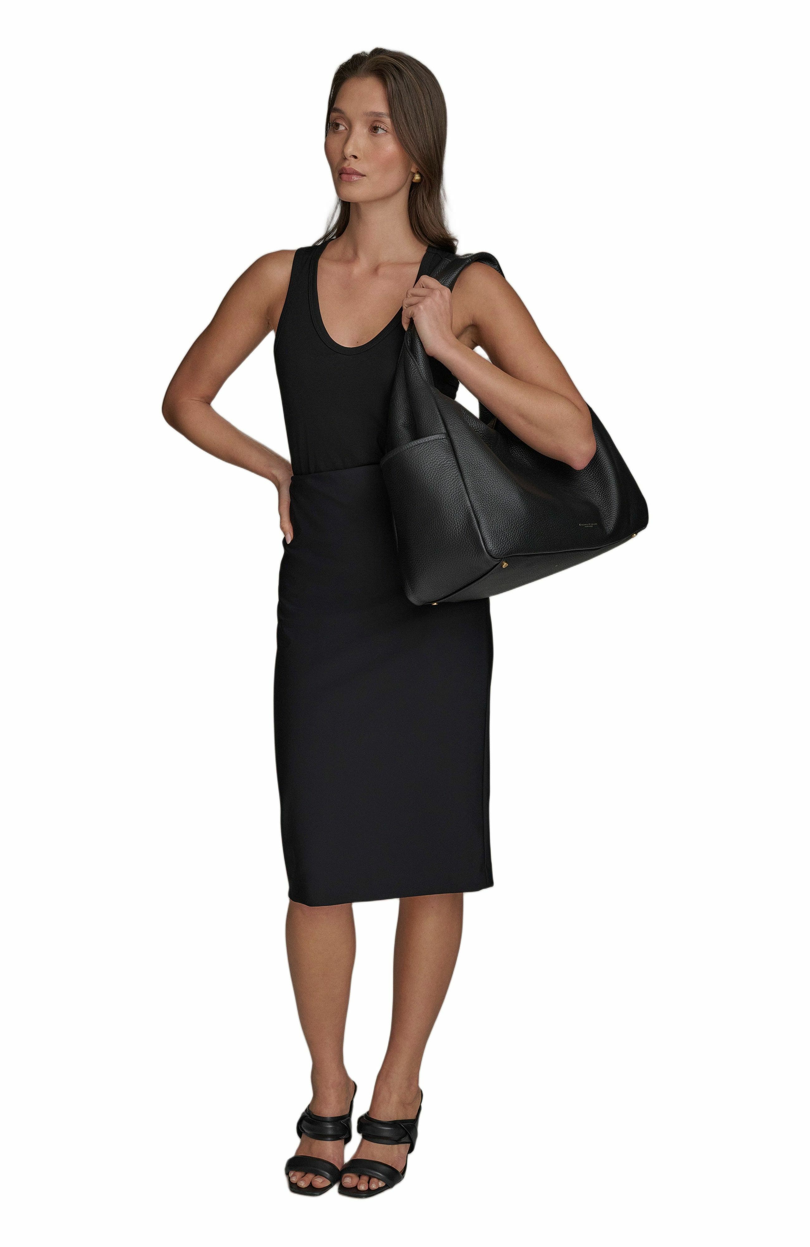 Donna Karan New York Chiffon Satchel, Alternate, color, 