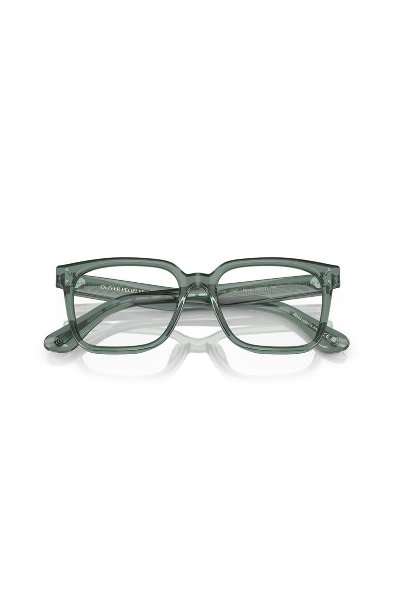 Oliver Peoples 53mm Square optical glasses, Alternate, color, Green