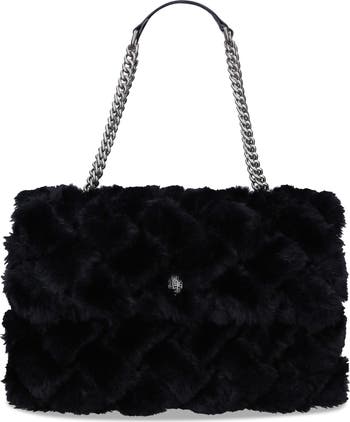 【FILTH】HAIRY FUR OVERSIZED SHOULDER BAG HAIRY FUR OVERSIZED SHOULDER BAG - FILTH