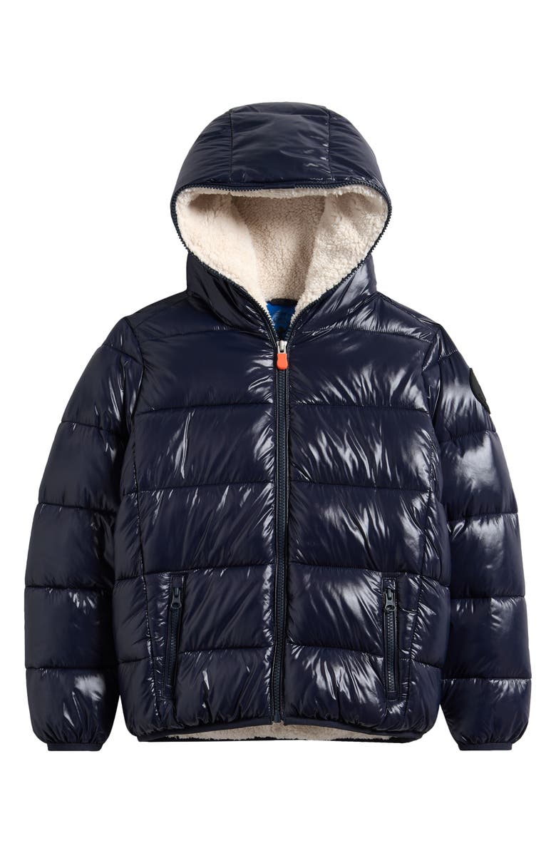 Save The Duck Kids' Gavin Hooded Puffer Jacket, Main, color, 