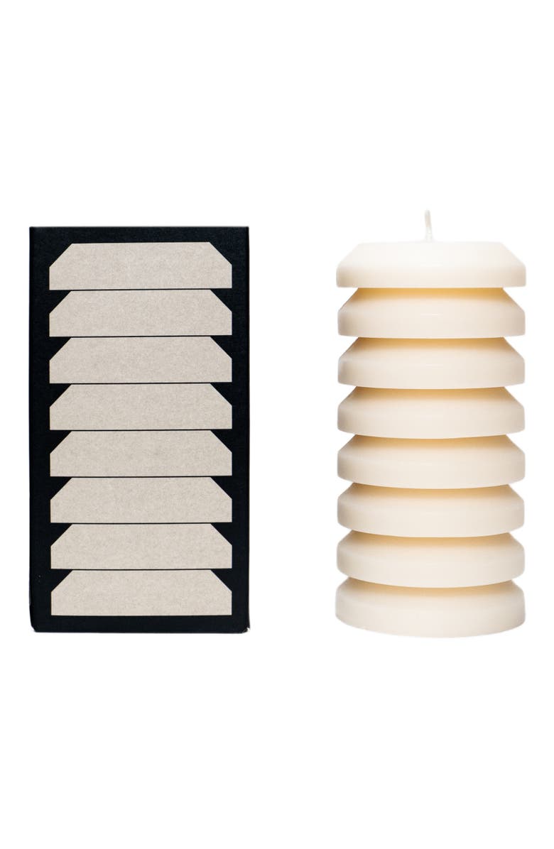 Field Kit Woody Pillar Candle, Alternate, color,