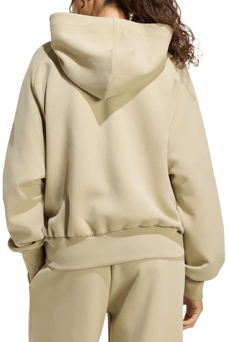 Soft Lux Zip Front Hoodie, Alternate, color, WONDER CARGO