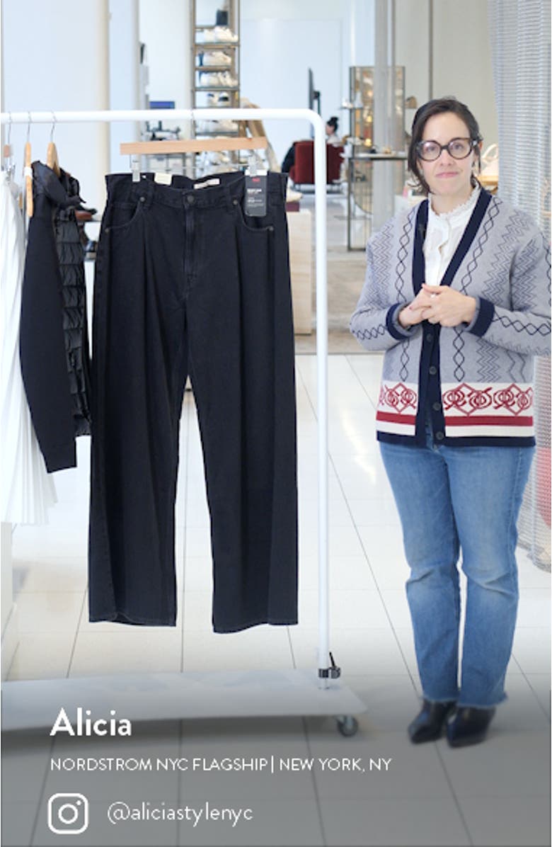 Baggy High Waist Wide Leg Dad Jeans, sales video thumbnail