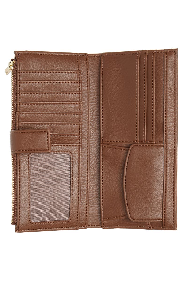 Matt & Nat Motiv Faux Leather Continental Wallet, Alternate, color,