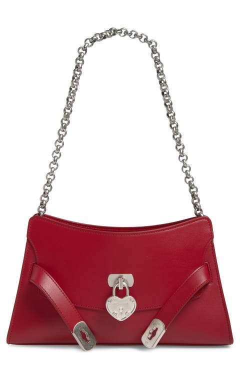 Mini Locke Leather Shoulder Bag