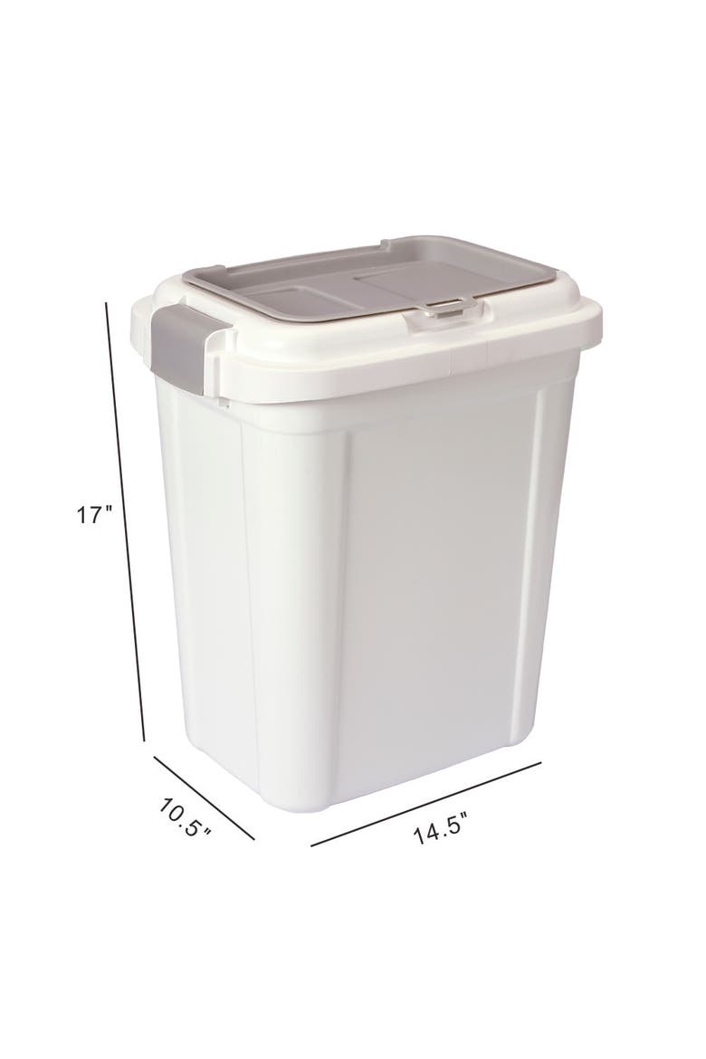 Airtight Pet Food Storage Container, Alternate, color, Multicolored