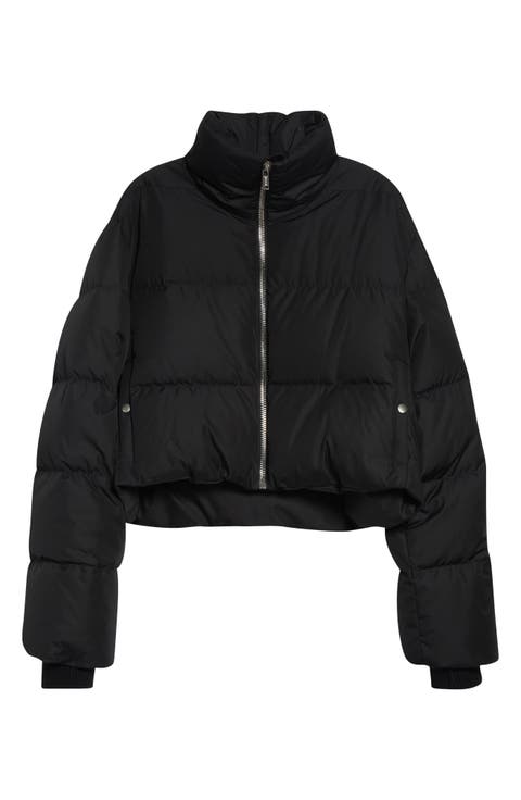x Rick Owens Cyclopic Crop Down Puffer Jacket