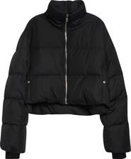 Moncler x Rick Owens Cyclopic Crop Down Puffer Jacket