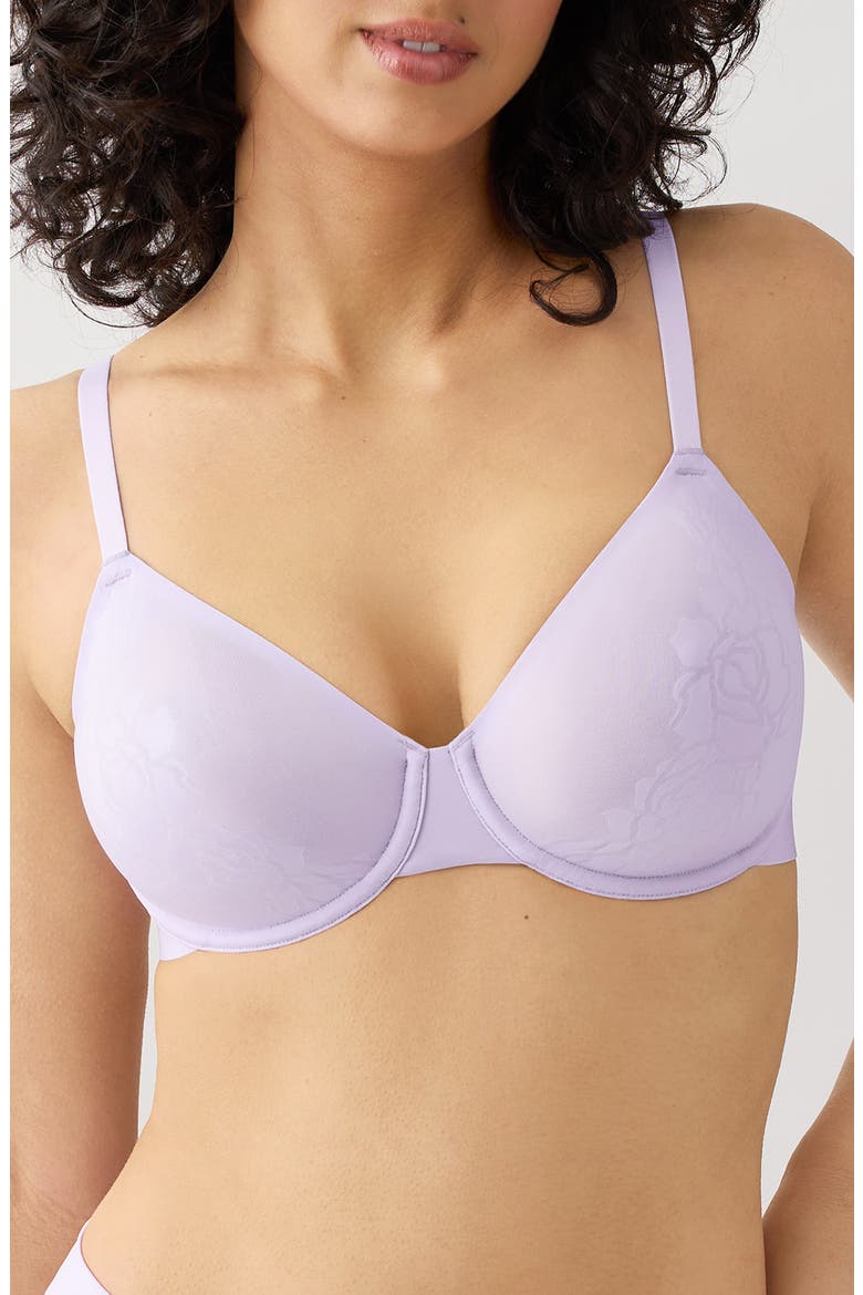 Confidence Boost™ Underwire Bra, Main, color, PASTEL LILAC