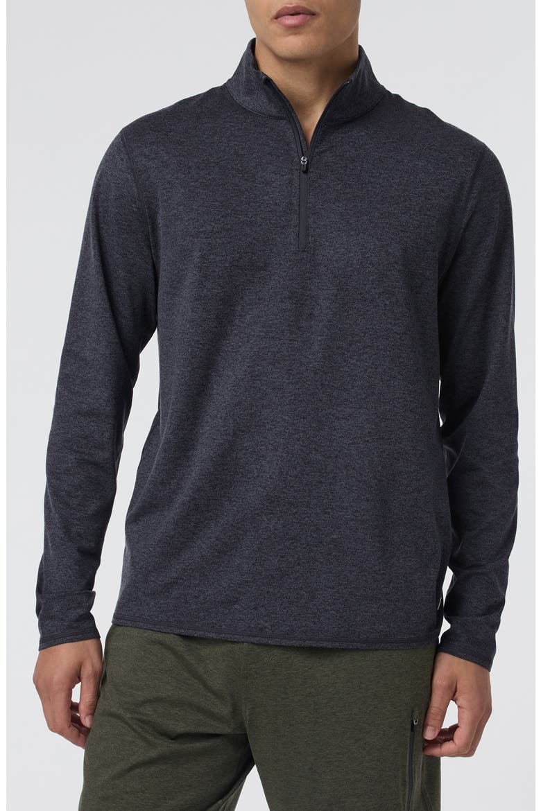 Ponto Performance Half-Zip, Main, color, CHARCOAL HEATHER