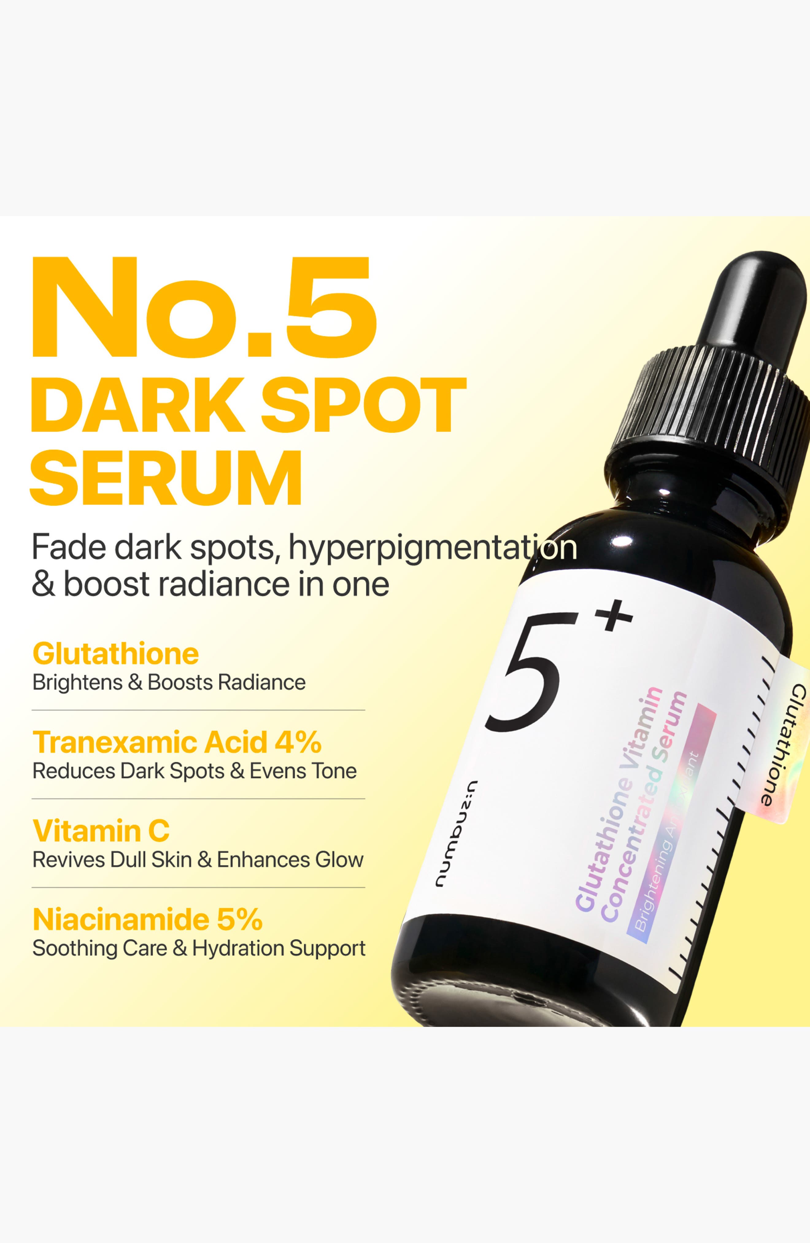 Numbuzin Glutathione Vitamin Concentrated Serum (Women)