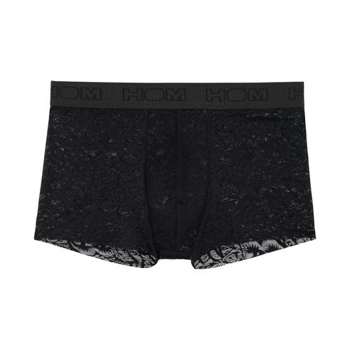 HOM Free Cut Lace Trunk in Black 