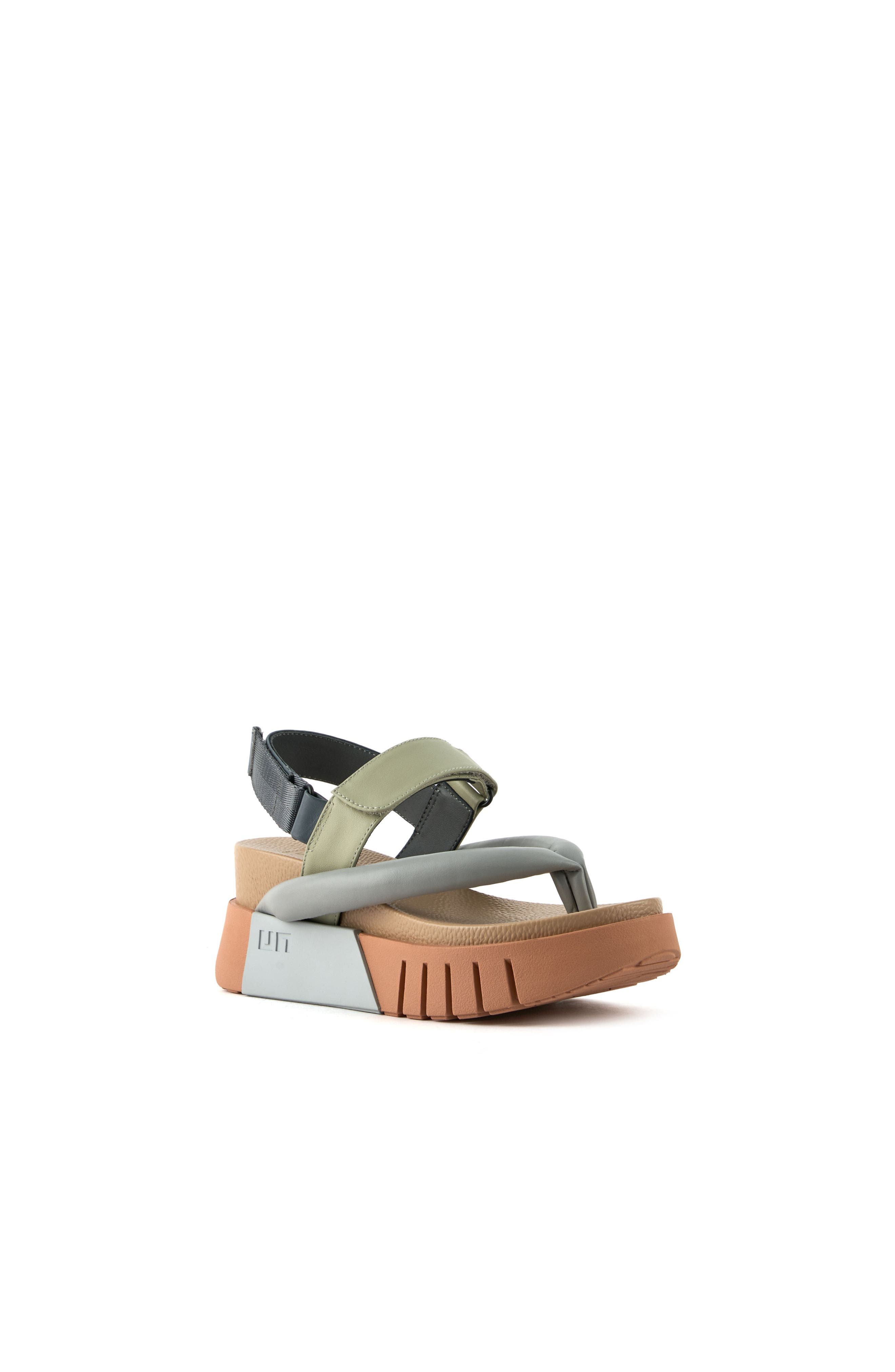Delta Tong Sandals, Alternate, color, Sierra